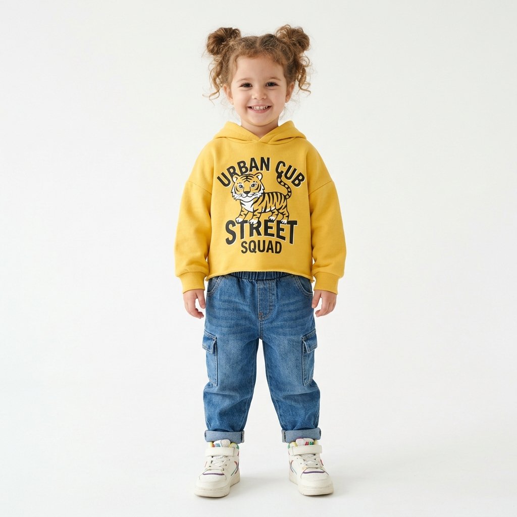 Kids Oversized Hoodie Set